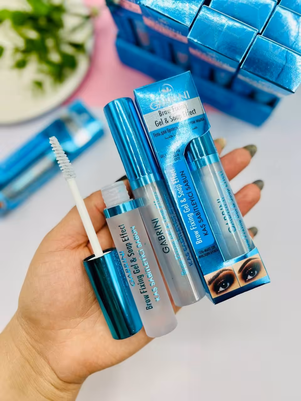 ژل ابرو گابرینی صابون ابرو گابرینی BROW GEL AND SOUP GABRINI
