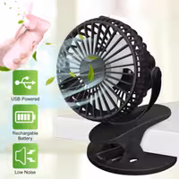 پنکه گیره دار شارژی Z2401