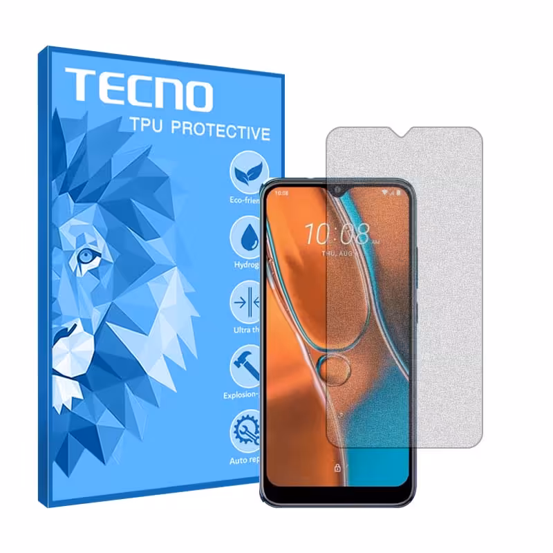 گلس اچ تی سی Wildfire E2 مدل هیدروژلی مات برند تکنو کد S