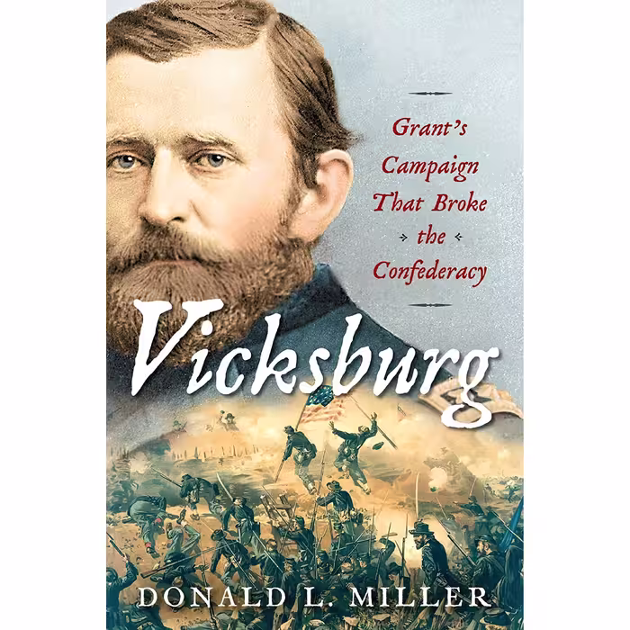 کتاب زبان اصلی Vicksburg اثر Donald L Miller انتشارات Simon  Schuster