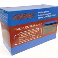باطری 12 ولت 7آمپر پاور مکس 1سال گارانتی مخصوص دستگاهای دزدگیر و یو پی اس