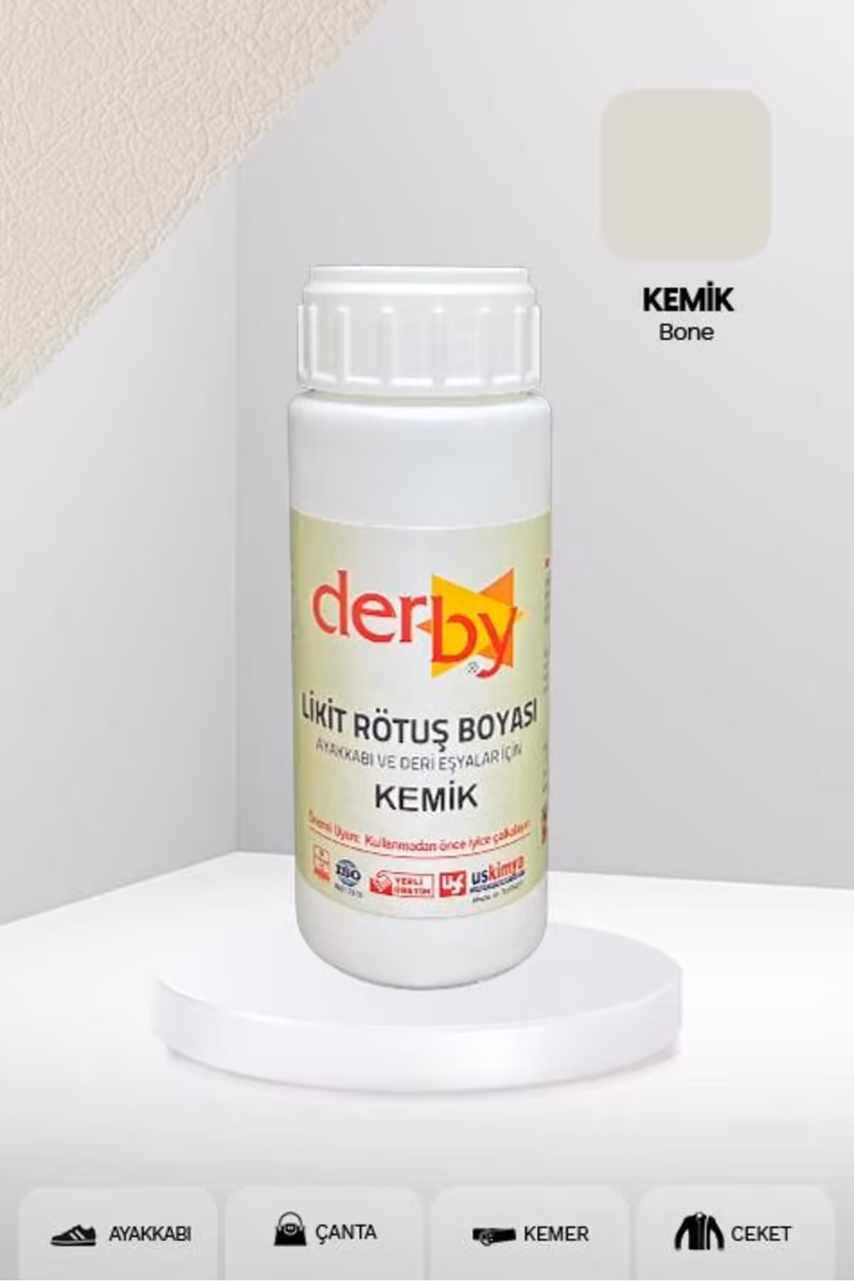 مراقبت کفش پوشش رنگ روتوش شدید برای وسایل چرمی 100 میل رنگهای کارتلا Derby