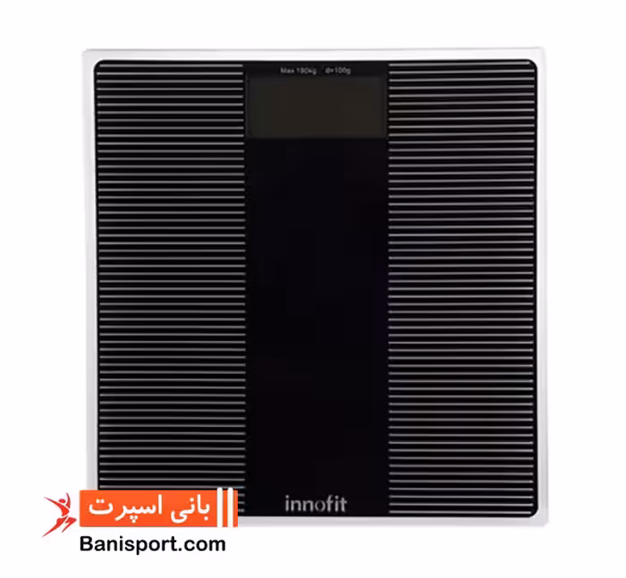 ترازوی شیشه ای مشکی Innofit