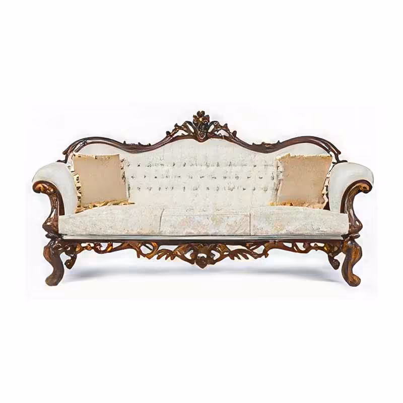 کاناپه سلطنتی 3 نفره چراغان