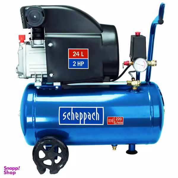 کمپرسور هوا شپخ (Scheppach) مدل HC26 حجم 24 لیتر
