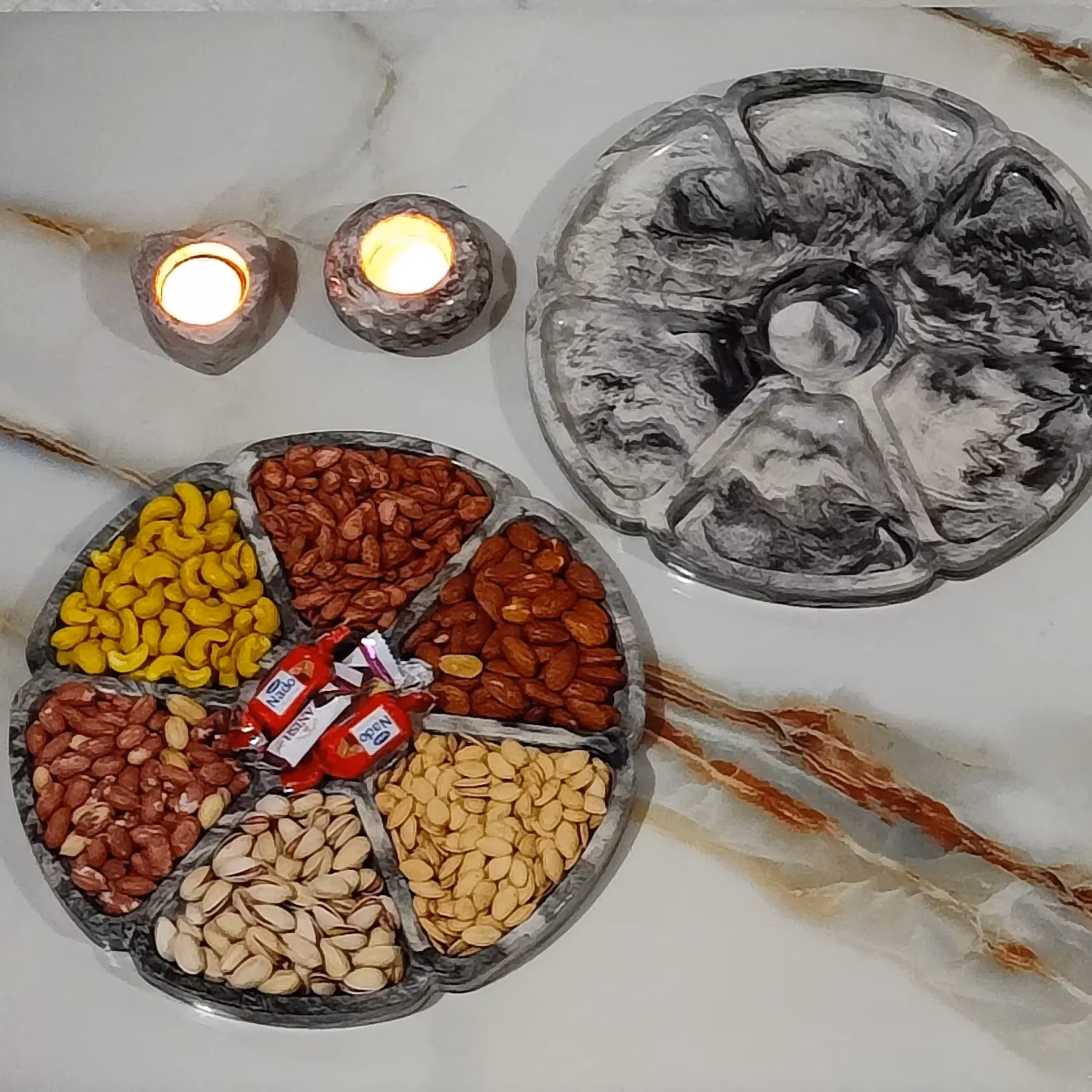 اردو خوری و سینی مزه