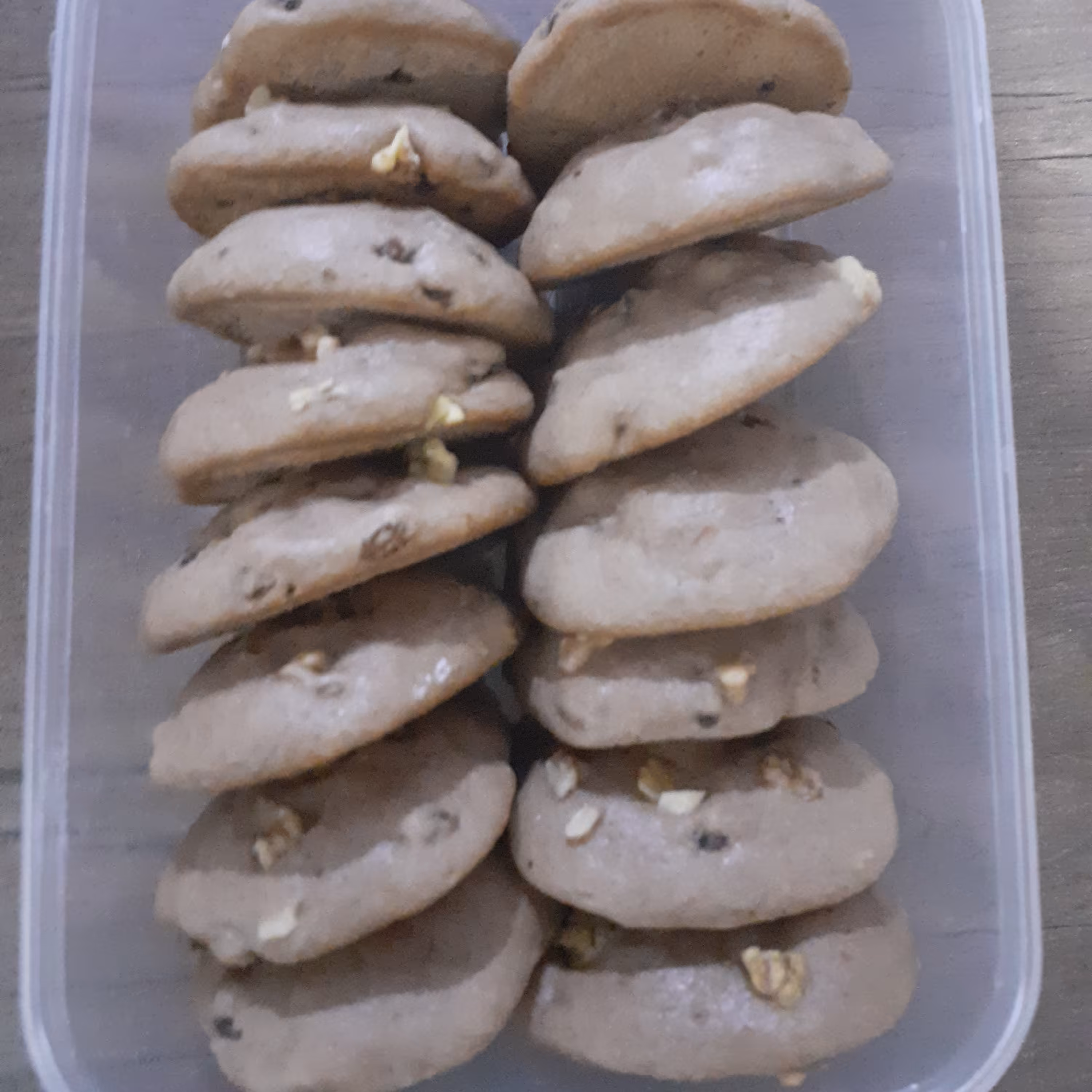 کوکی گردو و کشمش(کوکی لاهیجان)