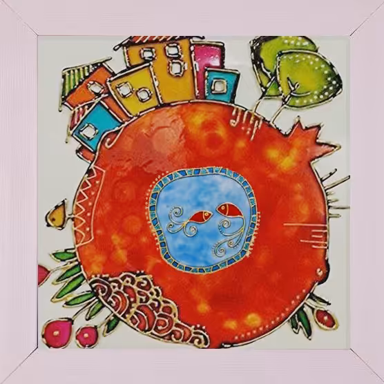 تابلو ویترای طرح شب یلدا 1