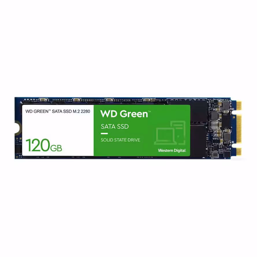 اس اس دی وسترن دیجیتال Green SATA 2280 120GB M2