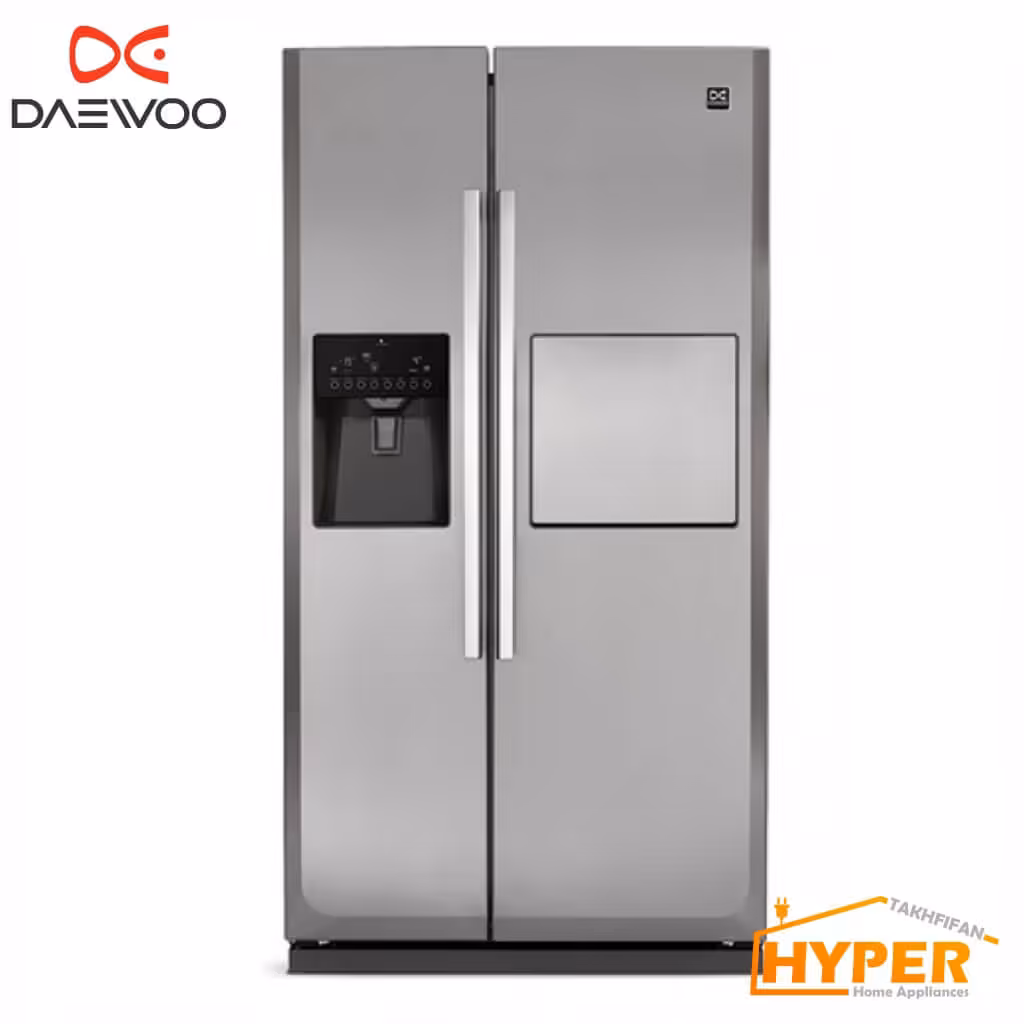 یخچال فریزر ساید بای ساید دوو DES-2760SS نقره ای