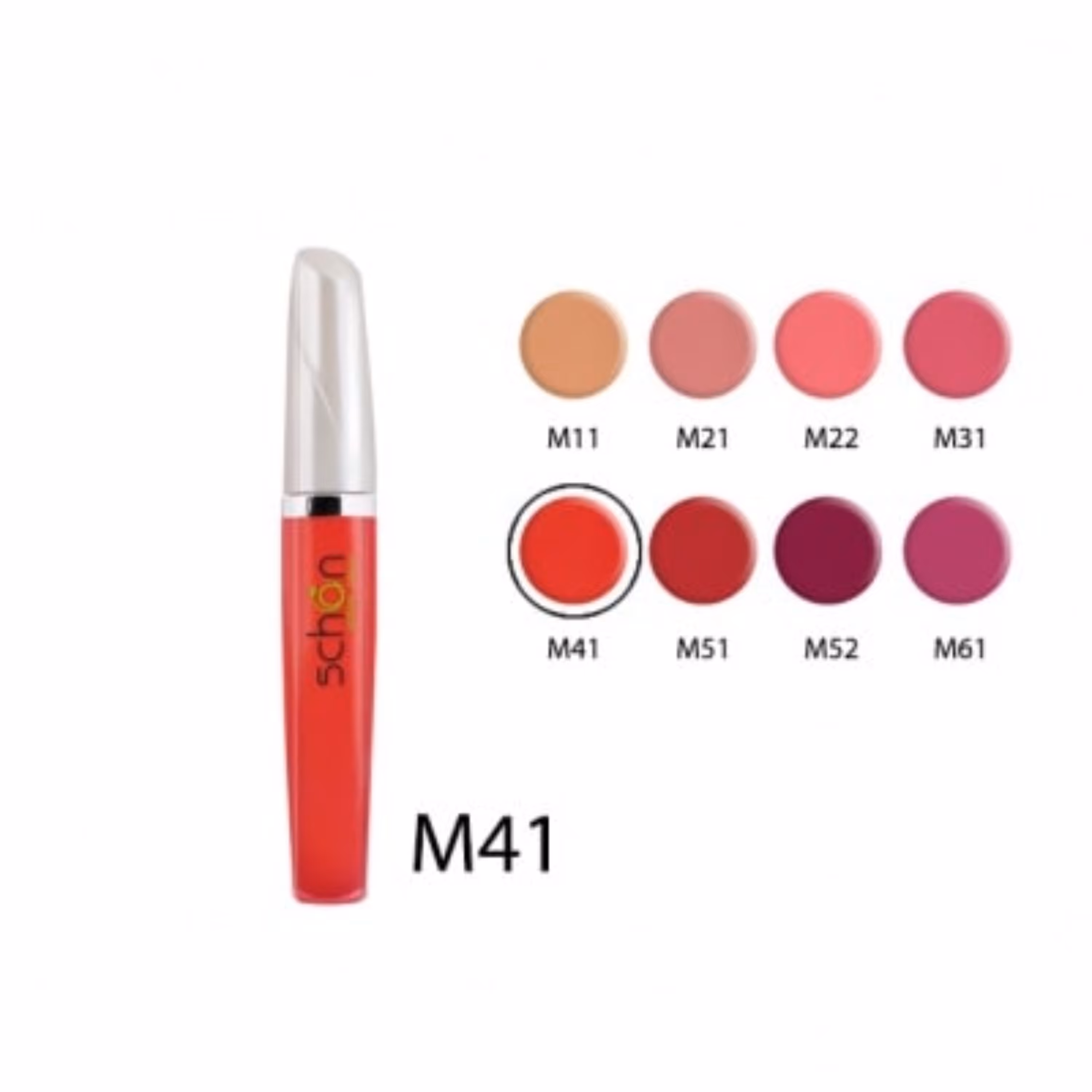 رژ لب مایع شون سری Velvet Matt شماره M41