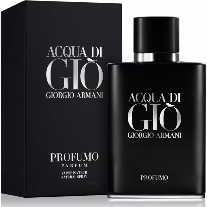 ادکلن جیو مشکی Giorgio Armani Acqua di Gio 
 اصل و اورجینال بارکد دار  (125 میل )
