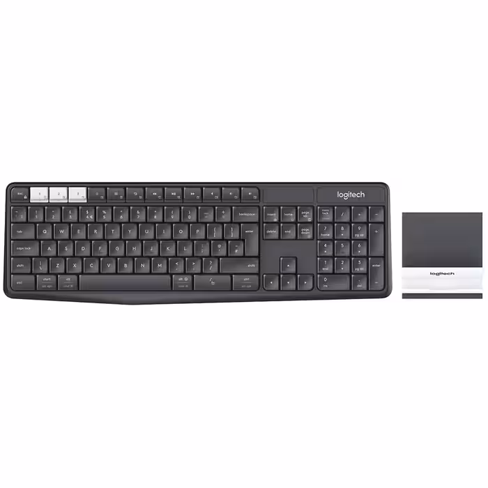 خرید و قیمت کیبورد لاجیتک مدل KEYBOARD K375s به همراه پایه نگهدارنده موبایل و تبلت