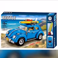 لگو ماشین فولکس واگن بیتل BEETLE برند 71003