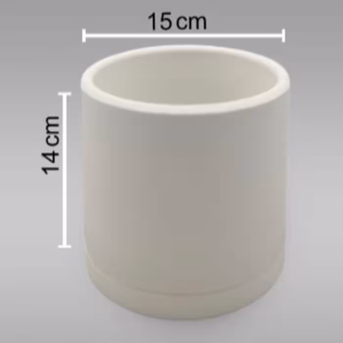 گلدان پلیمری به ابعاد 15 در 14