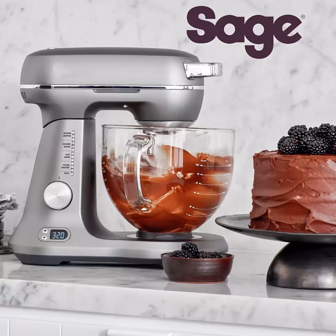 ماشین آشپزخانه(همزن کاسه دار) برند SAGE مدل BEM825BAL سری BAKERY BOSS