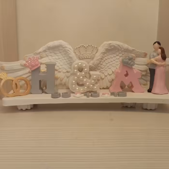 استند اسم ساخته شده با پودرسنگ هنری ترک بهترین هدیه 