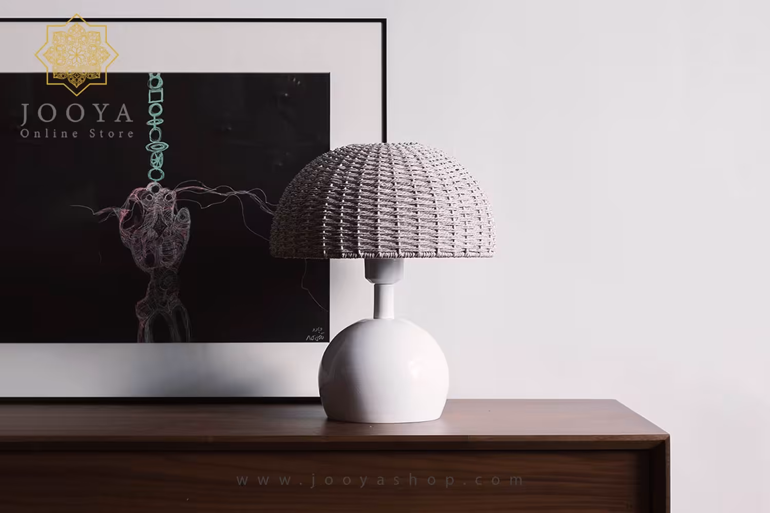 آباژور رومیزی رونیا طوسی