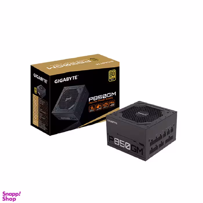 پاور گیگابایت (Gigabyte) مدل GP-UD850GM 80Plus Gold توان 850 وات