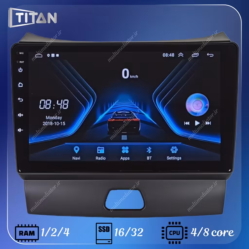 مانیتور اندروید فاو بسترن(B50f) 2و32 (1396-1393)  تیتان با گارانتی یکساله