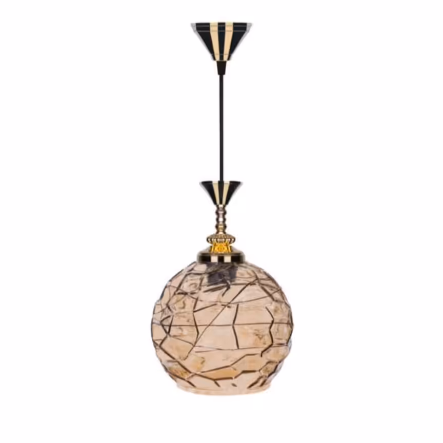 لوستر تک شعله مدل مدرن ارتفاع قابل تنظیم رنگ ثابت