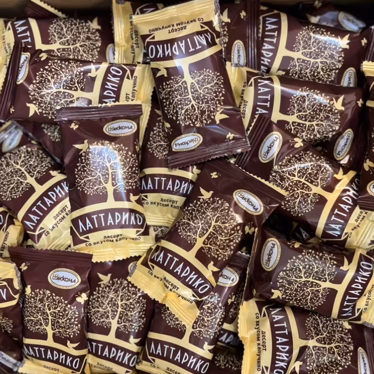 شکلات بستنی زمستانی کاراملی آکوها