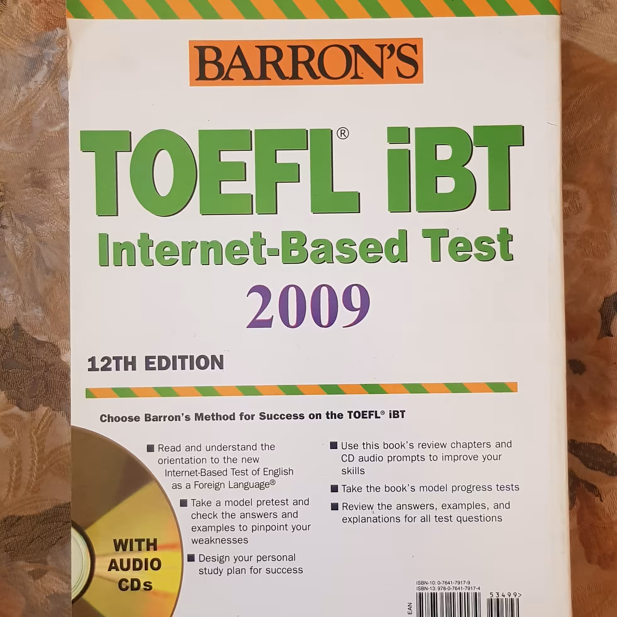 TOEFL IBT. INTERNET BASED TEST قطع رحلی و جلد شومیز