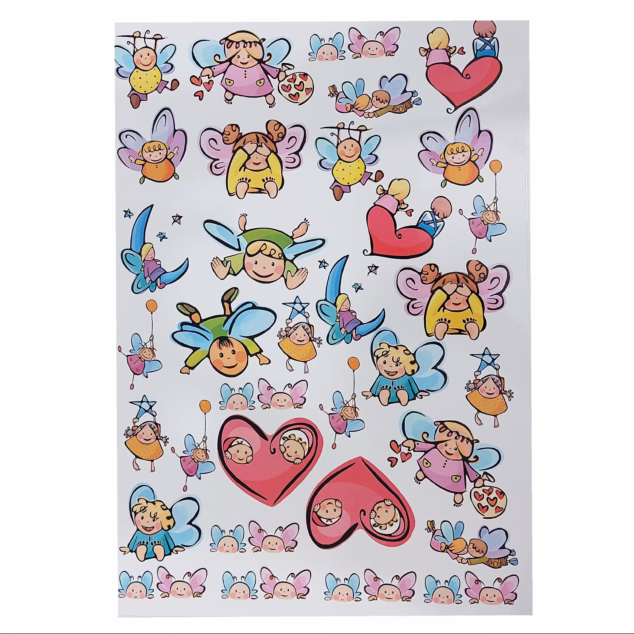 ترنسفر مدل فرشتگان کوچک ابعاد 40 در30 سانتی متر