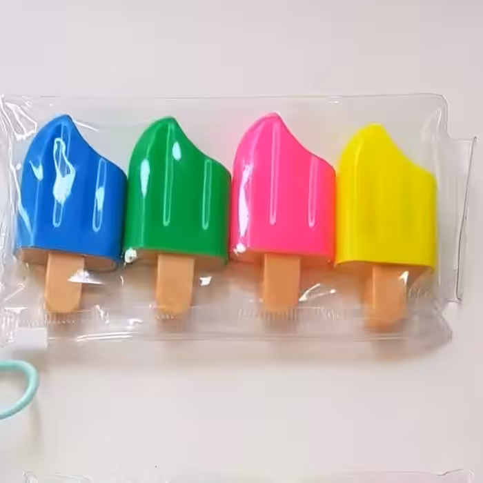 هایلایتر،هایلایتربستنی،بسته4عددی (4رنگ متفاوت)،پیگمنت قوی