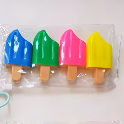 هایلایتر،هایلایتربستنی،بسته4عددی (4رنگ متفاوت)،پیگمنت قوی
