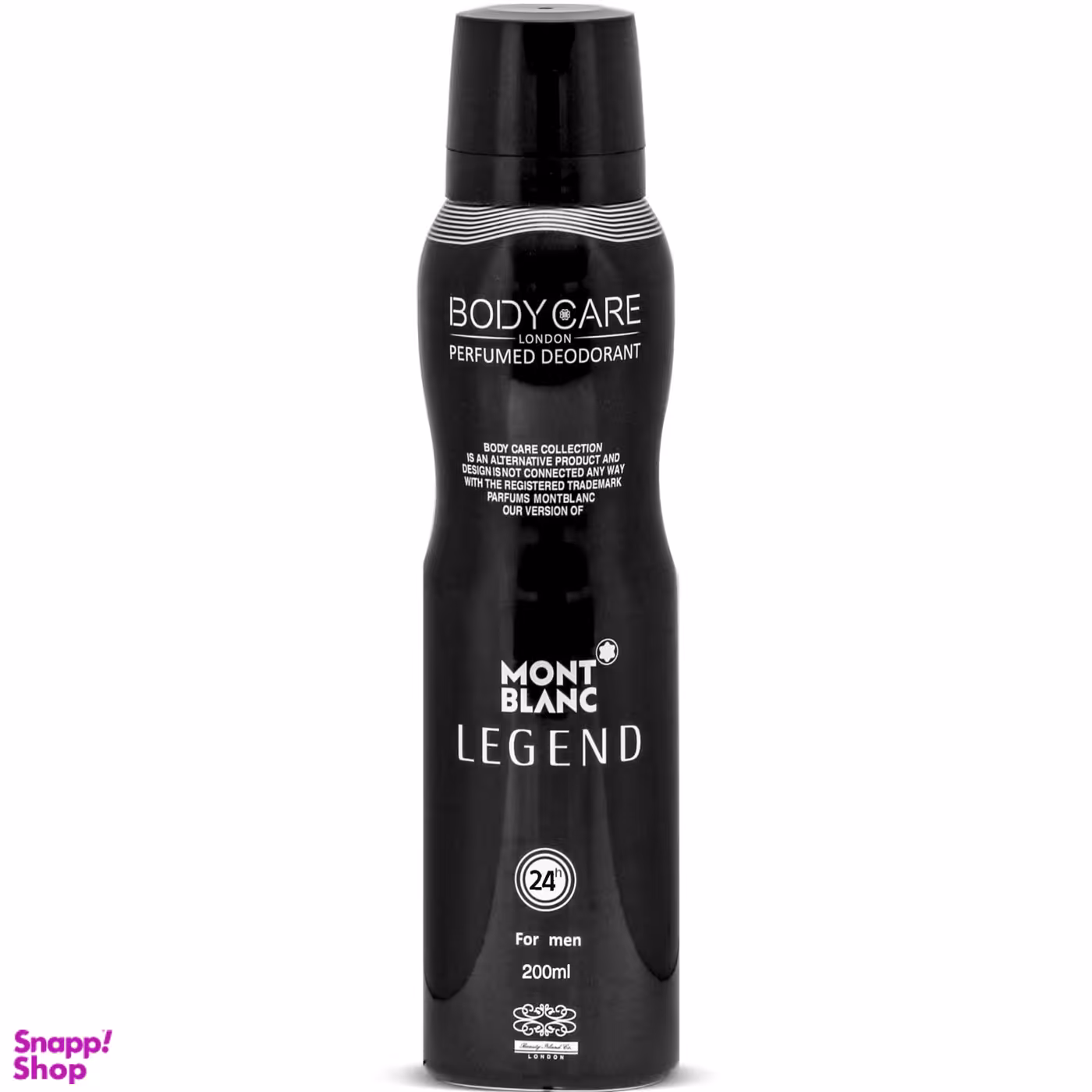 اسپری خوشبوکننده بدن بادی کر (Body Care) مدل Mont Blanc Legend حجم 200 میلی لیتر