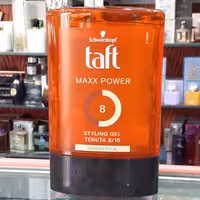 تافت ژل کتابی حالت دهنده مو تافت مدل   مکس پاور  شماره 8    max power حجم 300میل