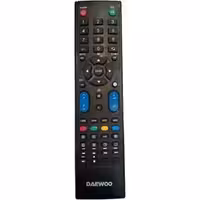 کنترل تلویزیون دوو مدل 2020 – ریموت سازگار و باکیفیت برای تلویزیون‌های LED و LCD دوو با طراحی ارگونومیک و دکمه‌های مقاوم