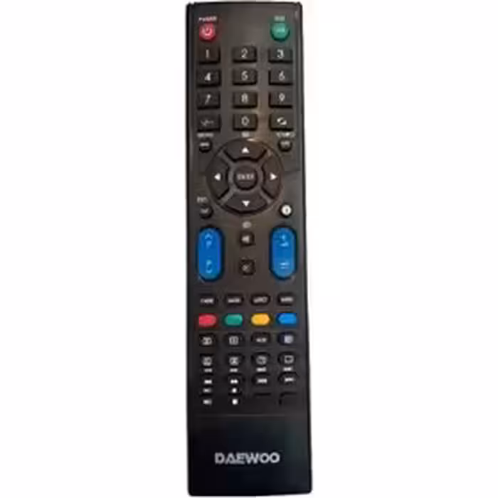 کنترل تلویزیون دوو مدل 2020 – ریموت سازگار و باکیفیت برای تلویزیون‌های LED و LCD دوو با طراحی ارگونومیک و دکمه‌های مقاوم