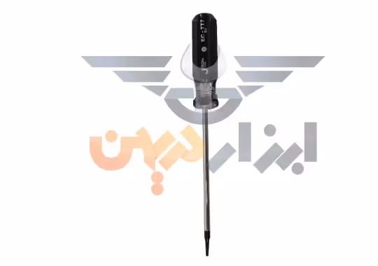 پیچ گوشتی سایز t7 ستاره ای سوراخ دار جی تک jetech
