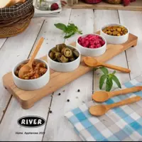 اردو خوری 4 خانه بامبو برند RIVER مدل 5935