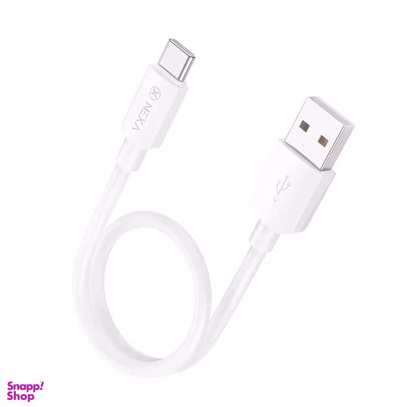 کابل شارژ 27 وات Type-C نکسا مدل L3 طول 25 سانتی‌ متر