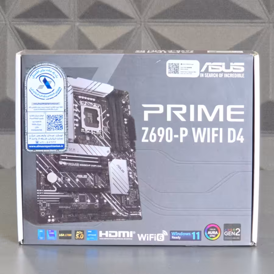 مادربرد ایسوس مدل PRIME Z690-P WIFI D4 (جعبه باز)