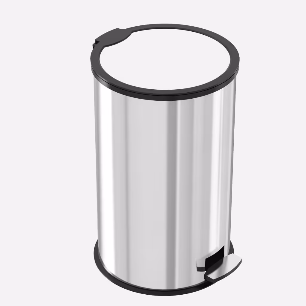 سطل زباله پدال بین استیل آکا الکتریک 3لیتر