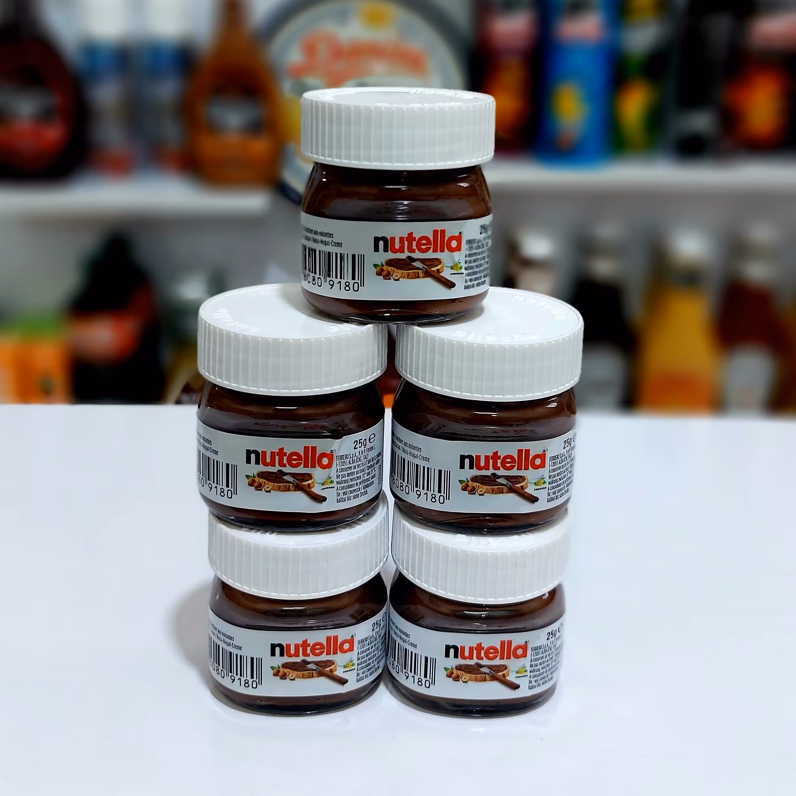 نوتلا مینی ارسال رایگان پَک پنج عددی 25 گرمی تاریخ فول