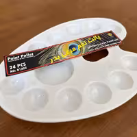 پالت رنگ مدل تخم مرغی کد 1020