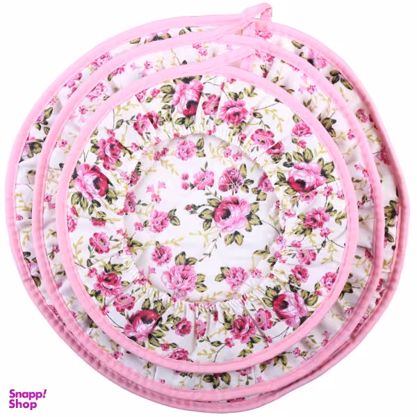 ست دم‌کنی 3 تکه طرح گل رز کد DK 13