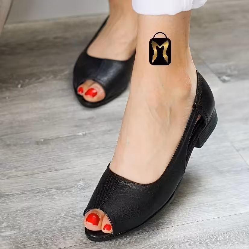 کفش چرم زنانه کد 67900