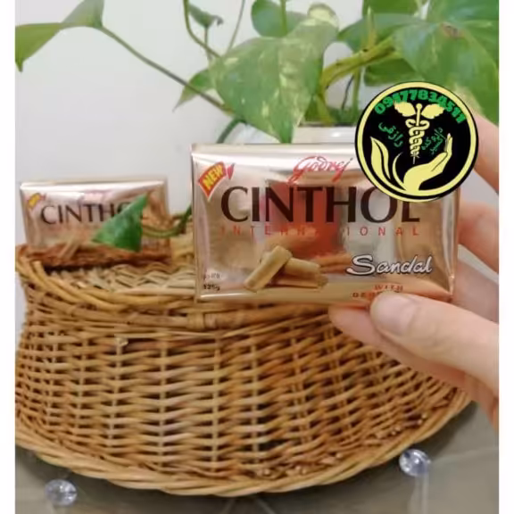 پک3عددی صابون زردچوبه سینثول معروف به صابون صندل125گرمی