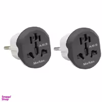 تبدیل دیواری 3 به 2 مدل MMD-M مجموعه 2 عددی رنگ خاکستری