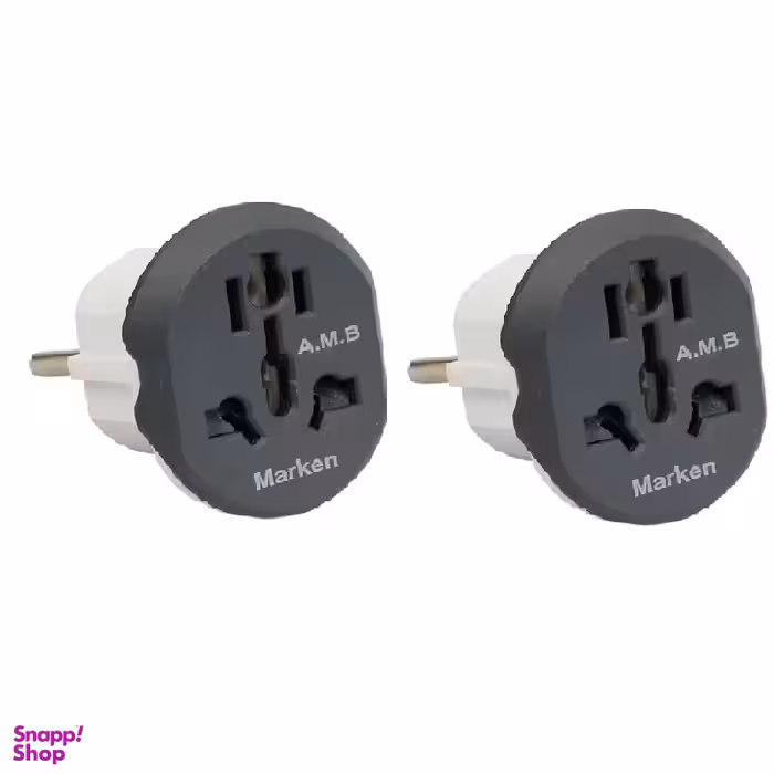 تبدیل دیواری 3 به 2 مدل MMD-M مجموعه 2 عددی رنگ خاکستری