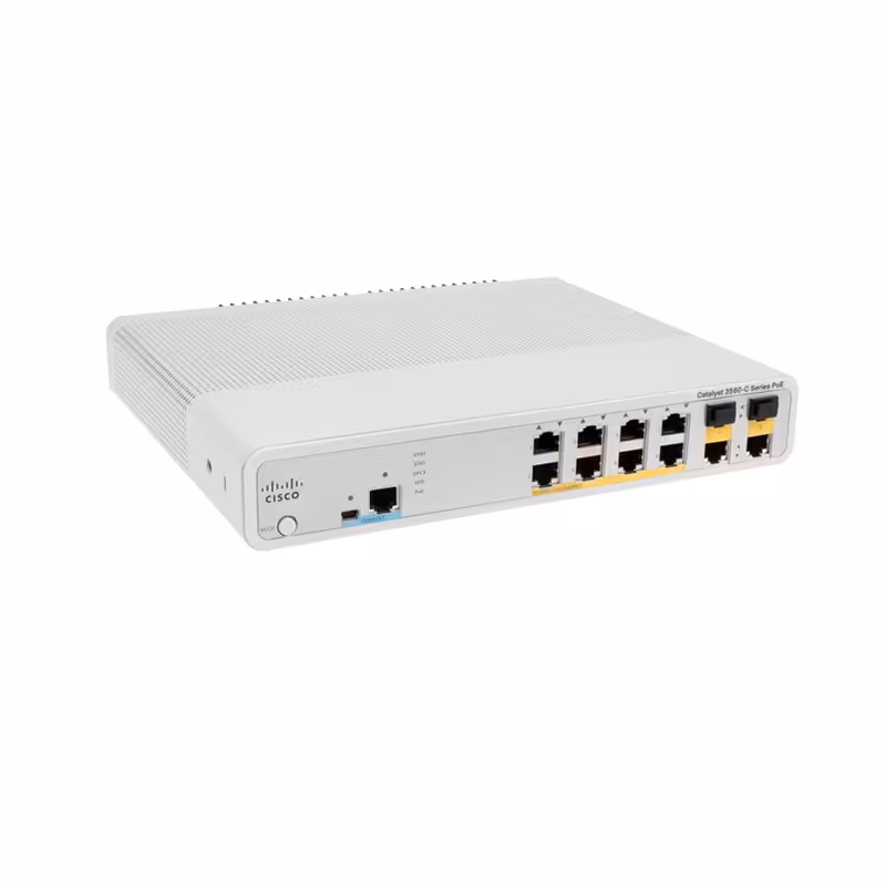 سوئیچ شبکه 8 پورت سیسکو مدل WS-C3560C-8PC-S
