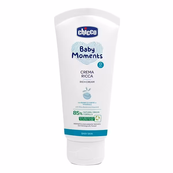 کرم مرطوب کننده پوست کودک چیکو (chicco) 100 میل