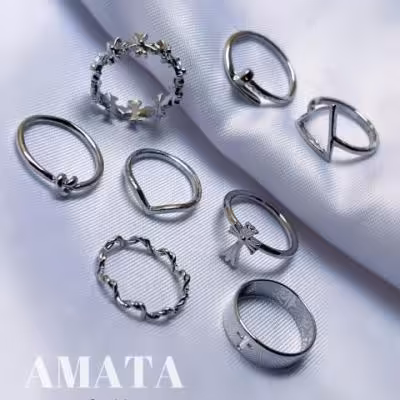 پک انگشتر میخ و صلیب طلایی