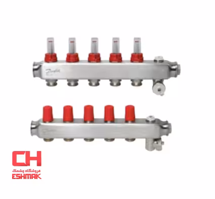 کلکتور گرمایش از کف دانفوس 5 انشعاب SSM-5F مدل 088U0755
